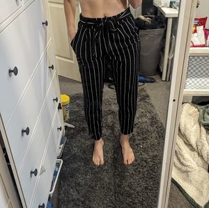 Stripped dress pants